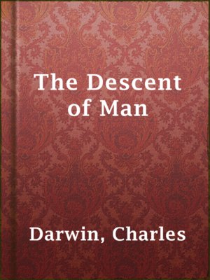 cover image of The Descent of Man